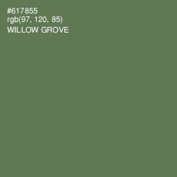 #617855 - Willow Grove Color Image